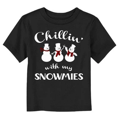 Toddler's Lost Gods Chillin’ Snowmies T-Shirt 2 Toddler's Lost Gods Chillin’ Snowmies T-Shirt - Image 2