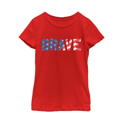 Girl's Lost Gods Fourth Of July American Flag T-Shirt 3 Girl's Lost Gods Fourth Of July American Flag T-Shirt - Image 3