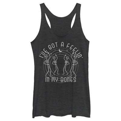Women's Lost Gods Halloween I've Got A Feelin' In My Bones Racerback Tank Top 3 Women's Lost Gods Halloween I've Got A Feelin' In My Bones Racerback Tank Top - Image 3