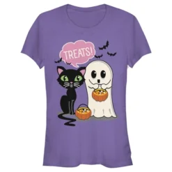 Junior's Lost Gods Halloween Treat Friends T-Shirt -Wear for all Store GUEST 1b522f34 ba95 4b26 b216 43e6cc43d08a