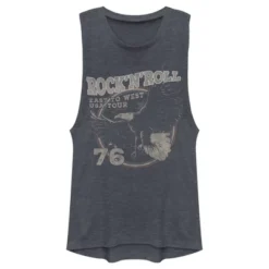 Junior's Lost Gods Rock And Roll Eagle Festival Muscle Tee -Wear for all Store GUEST 1efac429 960a 4c63 8b53 b211a0f963d3