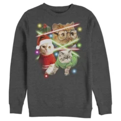 Men's Lost Gods Laser Cats Sweatshirt -Wear for all Store GUEST 20238ba1 811e 4372 acb1 a1c9d426dde7