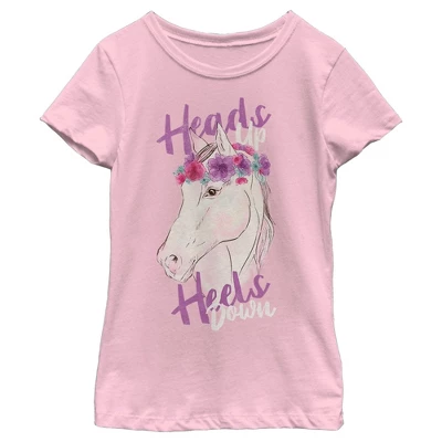 Girl's Lost Gods Floral Horse Love At First Ride T-Shirt 8 Girl's Lost Gods Floral Horse Love At First Ride T-Shirt - Image 8