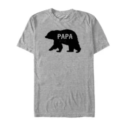 Men's Lost Gods Papa Bear Silhouette T-Shirt -Wear for all Store GUEST 33d31612 dd86 4937 a22c d67ffa73394e