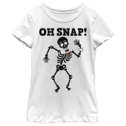 Girl's Lost Gods Halloween Oh Snap Skeleton T-Shirt 10 Girl's Lost Gods Halloween Oh Snap Skeleton T-Shirt -Wear for all Store GUEST 40c6f8e3 b2b6 46be bebc af9c805f1881