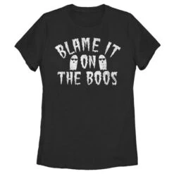 Women's Lost Gods Halloween Blame It On The Boos T-Shirt -Wear for all Store GUEST 42455cf9 d41c 4702 857d 1dac12cbbf59