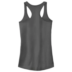 Junior's Lost Gods Black Cat Face Racerback Tank Top