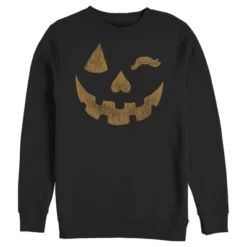Men's Lost Gods Halloween Jack-o'-Lantern Wink Sweatshirt 5 Men's Lost Gods Halloween Jack-o'-Lantern Wink Sweatshirt -Wear for all Store GUEST 46b2e203 da91 4105 8279 cfac8398d93e