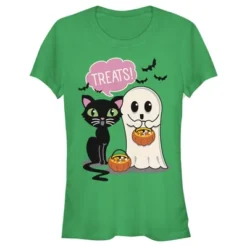 Junior's Lost Gods Halloween Treat Friends T-Shirt -Wear for all Store GUEST 49de39df f521 4e98 8e5c d0a53d39b496