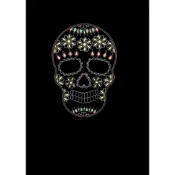 Junior's Lost Gods Halloween Sugar Skull T-Shirt