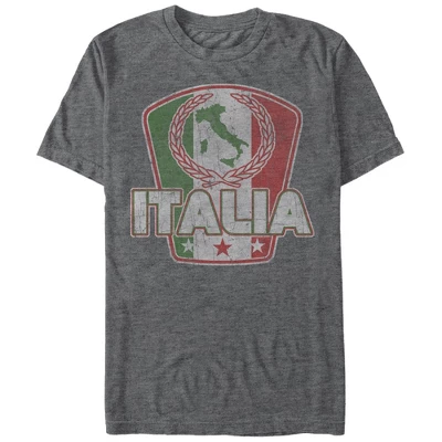 Men's Lost Gods Italy Flag Map T-Shirt 3 Men's Lost Gods Italy Flag Map T-Shirt - Image 3