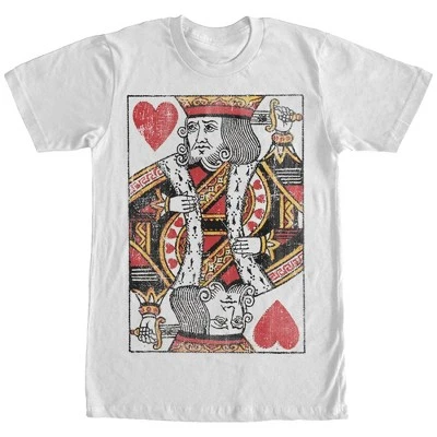 Men's Lost Gods Distressed King Of Hearts T-Shirt 3 Men's Lost Gods Distressed King Of Hearts T-Shirt - Image 3