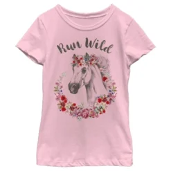 Girl's Lost Gods Floral Horse Love At First Ride T-Shirt 19 Girl's Lost Gods Floral Horse Love At First Ride T-Shirt -Wear for all Store GUEST 55acb3c0 6d1d 4ff2 8cd9 1e0ad56c145f