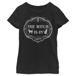 Girl's Lost Gods Halloween The Witch Is In Cats T-Shirt -Wear for all Store GUEST 5bb4c583 3a7f 4219 b77a 58ed2fd5c277