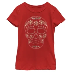 Girl's Lost Gods Halloween Sugar Skull T-Shirt -Wear for all Store GUEST 5f93a428 e034 4104 ab01 48c3c6d2b330