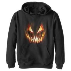 Boy's Lost Gods Evil Pumpkin Face Pull Over Hoodie -Wear for all Store GUEST 6ad765a4 9bc7 499a ac87 2379630e3559