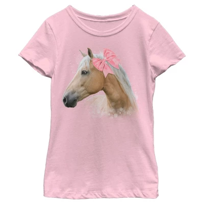 Girl's Lost Gods Floral Horse Love At First Ride T-Shirt 3 Girl's Lost Gods Floral Horse Love At First Ride T-Shirt - Image 3