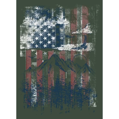 Junior's Lost Gods Distressed American Mountain Festival Muscle Tee 1 Junior's Lost Gods Distressed American Mountain Festival Muscle Tee