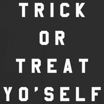 Junior's Lost Gods Halloween Trick Or Treat Yo' Self T-Shirt 1 Junior's Lost Gods Halloween Trick Or Treat Yo' Self T-Shirt