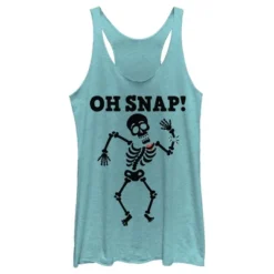 Women's Lost Gods Halloween Oh Snap Racerback Tank Top -Wear for all Store GUEST 7c76b79e 3b62 4822 919d 906b88ed538f