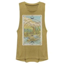 Junior's Lost Gods Landscape Tarot Card Festival Muscle Tee -Wear for all Store GUEST 7d124e19 b9dc 4140 9589 36fa9768515e