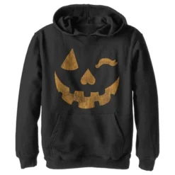 Boy's Lost Gods Halloween Jack-o'-Lantern Wink Pull Over Hoodie 5 Boy's Lost Gods Halloween Jack-o'-Lantern Wink Pull Over Hoodie -Wear for all Store GUEST 8656c8e2 748b 4d36 8d29 5a4e3b3e2736