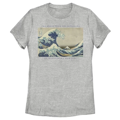 Women's Lost Gods Classic Great Wave Art T-Shirt 3 Women's Lost Gods Classic Great Wave Art T-Shirt - Image 3