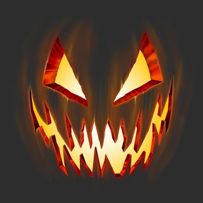 Women's Lost Gods Evil Pumpkin Face Scoop Neck 1 Women's Lost Gods Evil Pumpkin Face Scoop Neck