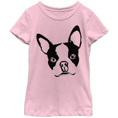 Girl's Lost Gods Boston Terrier Dog T-Shirt 2 Girl's Lost Gods Boston Terrier Dog T-Shirt - Image 2