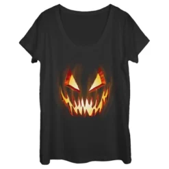 Women's Lost Gods Evil Pumpkin Face Scoop Neck 6 Women's Lost Gods Evil Pumpkin Face Scoop Neck -Wear for all Store GUEST 947f0483 c64d 453f b916 4e8ab7283dc3