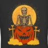 Junior's Lost Gods Halloween Skeleton And Jack-O'-Lantern T-Shirt