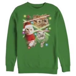 Men's Lost Gods Laser Cats Sweatshirt -Wear for all Store GUEST 9dc08a10 0fde 4415 bf2f 7e837dd9c63f