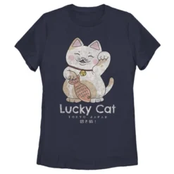 Women's Lost Gods Lucky Cat On Your Side T-Shirt -Wear for all Store GUEST 9eb1ee71 c4cc 4f94 8344 595b482f1ea0