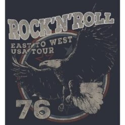 Junior's Lost Gods Rock And Roll Eagle Festival Muscle Tee