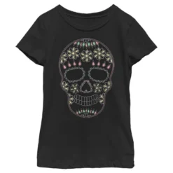 Girl's Lost Gods Halloween Sugar Skull T-Shirt -Wear for all Store GUEST a11bd3e9 0f6e 423d a28f 2ccf3979f819