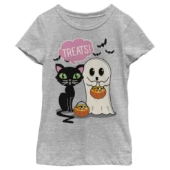Girl's Lost Gods Halloween Treat Friends T-Shirt 10 Girl's Lost Gods Halloween Treat Friends T-Shirt -Wear for all Store GUEST a12614a9 beeb 4dfd a10e 735c59956d63