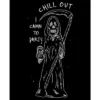 Junior's Lost Gods Halloween Chill Out I Came To Party T-Shirt
