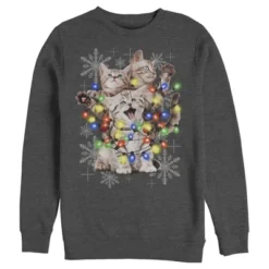 Men's Lost Gods Kitten Lights Sweatshirt -Wear for all Store GUEST ad21a31e 816e 4b42 a244 03b249b0946d