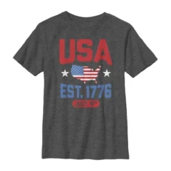 Boy's Lost Gods Fourth Of July USA Est. 1776 T-Shirt 5 Boy's Lost Gods Fourth Of July USA Est. 1776 T-Shirt -Wear for all Store GUEST add819c5 8778 4103 94e2 4c280266efd8