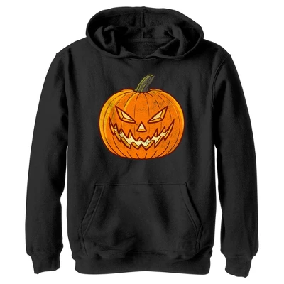 Boy's Lost Gods Halloween Evil Jack-O'-Lantern Pull Over Hoodie 3 Boy's Lost Gods Halloween Evil Jack-O'-Lantern Pull Over Hoodie - Image 3