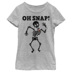 Girl's Lost Gods Halloween Oh Snap Skeleton T-Shirt 11 Girl's Lost Gods Halloween Oh Snap Skeleton T-Shirt -Wear for all Store GUEST aff426a5 6a96 41c7 93ad 2913b2730cf4