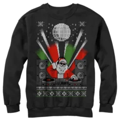 Men's Lost Gods Christmas DJ Santa Ugly Sweater Sweatshirt 5 Men's Lost Gods Christmas DJ Santa Ugly Sweater Sweatshirt -Wear for all Store GUEST b2c86ae2 38e8 4d70 bb24 d16f460e8bfd