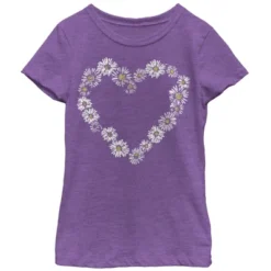 Girl's Lost Gods Daisy Heart T-Shirt -Wear for all Store GUEST b82cca23 95bd 475a 84fd 979e055f183e
