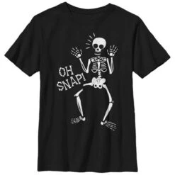Boy's Lost Gods Halloween Happy Oh Snap Skeleton T-Shirt -Wear for all Store GUEST bd681f63 f01e 4015 99db 39609082febe
