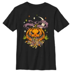 Boy's Lost Gods Halloween Jack-O'-Lantern Candy T-Shirt -Wear for all Store GUEST cb0b29cf 90d1 49d8 b355 5c6bcde9605f