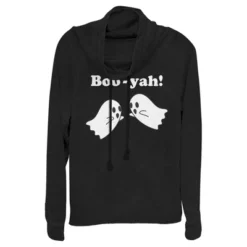 Junior's Lost Gods Halloween Boo-Yah! Cowl Neck Sweatshirt 5 Junior's Lost Gods Halloween Boo-Yah! Cowl Neck Sweatshirt -Wear for all Store GUEST cd50cb5b 7817 48ca a8f9 38288a132feb