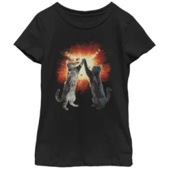 Girl's Lost Gods Cat High Five Explosion T-Shirt 8 Girl's Lost Gods Cat High Five Explosion T-Shirt -Wear for all Store GUEST d9f4a0ba a9e9 4571 b295 3d85a0cd09ba