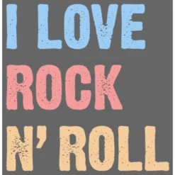 Girl's Lost Gods I Love Rock N' Roll T-Shirt