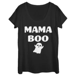 Women's Lost Gods Halloween Mama Boo Scoop Neck -Wear for all Store GUEST e014a55a 738a 489d bd87 1e1bcb5855a9
