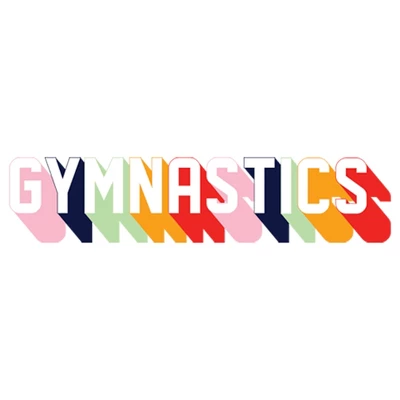 Girl's Lost Gods Gymnastics Rainbow Text T-Shirt 1 Girl's Lost Gods Gymnastics Rainbow Text T-Shirt